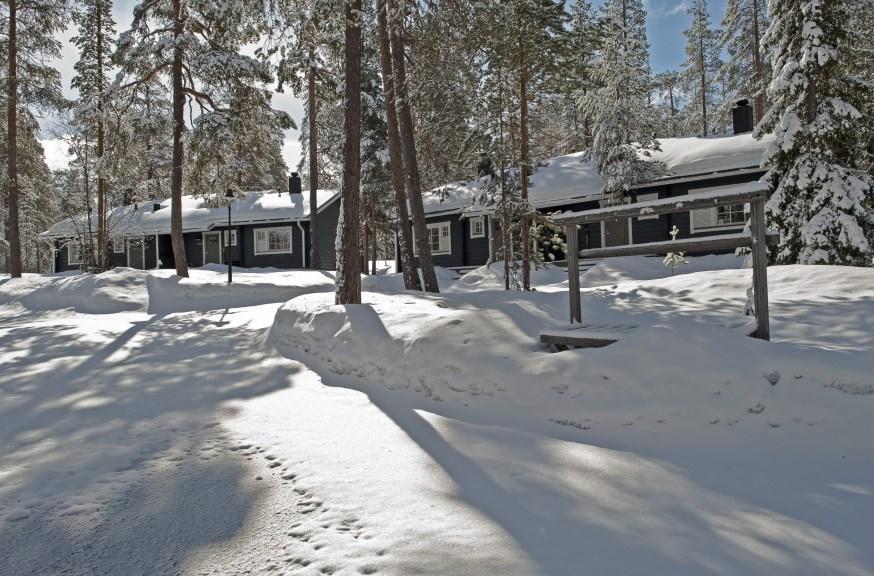 Yllaes Suistotie Cottage Akaslompolo Bagian luar foto